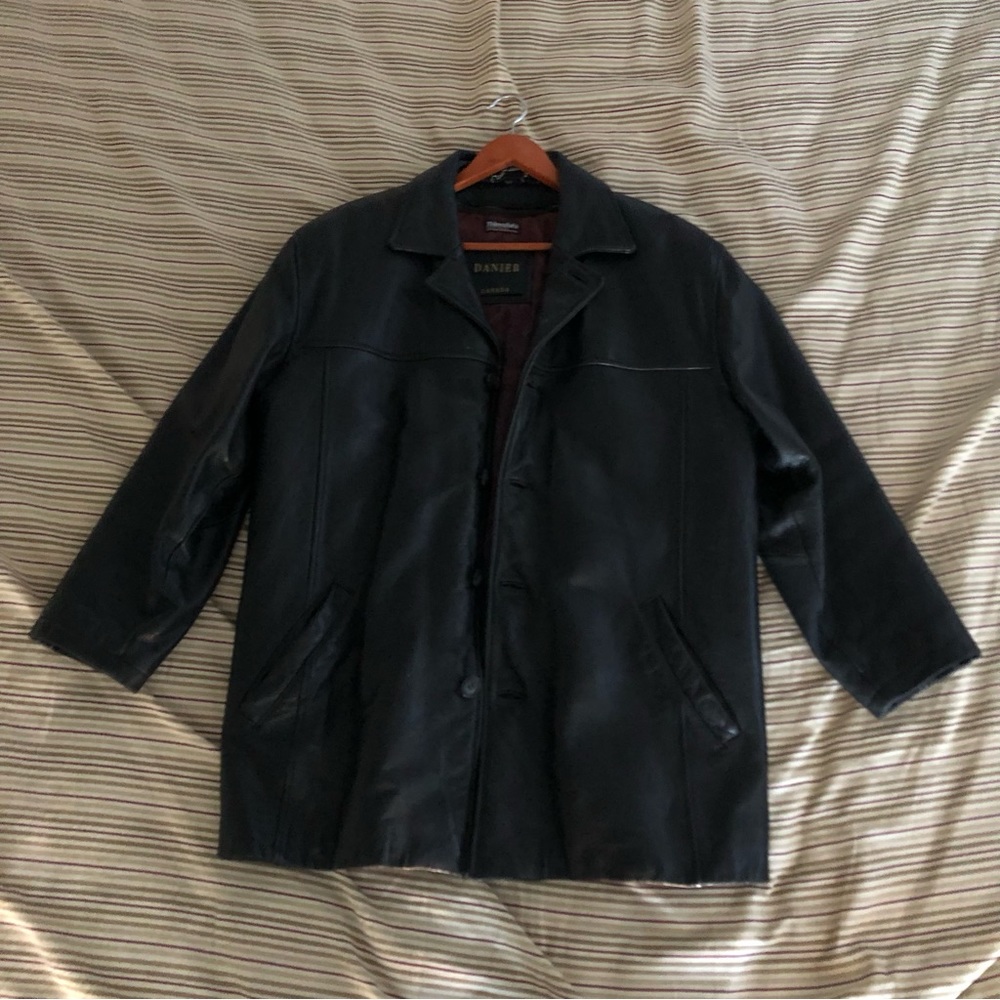 NEW VTG 80s Danier leather jacket thinsulate